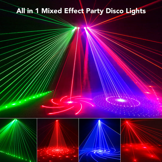 Ehaho L2700A 3D DJ Laser Party Lights