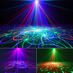 Ehaho L2800 3D DJ Laser Party Lights 5 in 1